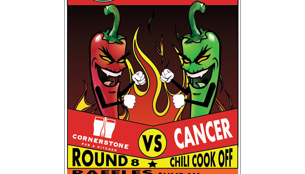 poster design for Chili Cook Off event